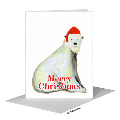 Winter Bear, Greeting Card (#7877C)