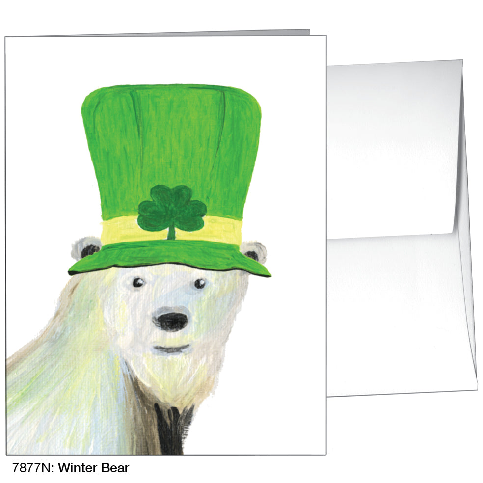 Winter Bear, Greeting Card (7877N)