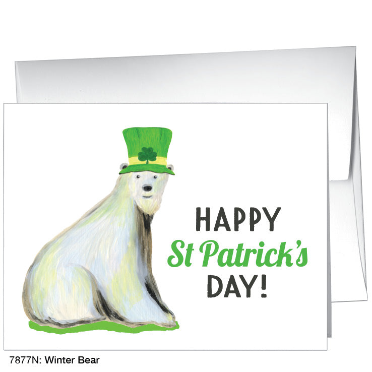 Winter Bear, Greeting Card (7877N)