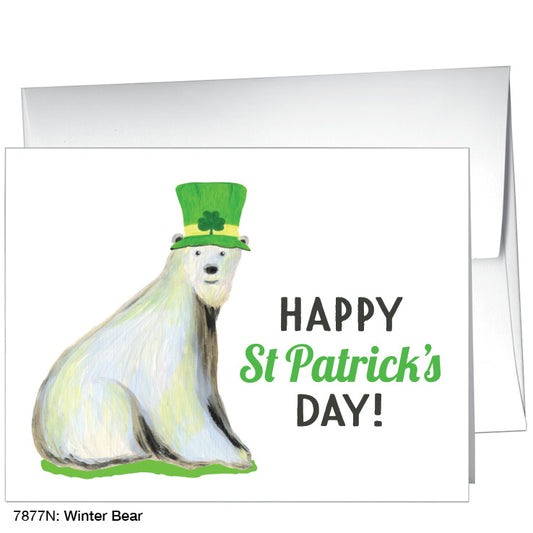 Winter Bear, Greeting Card (7877N)