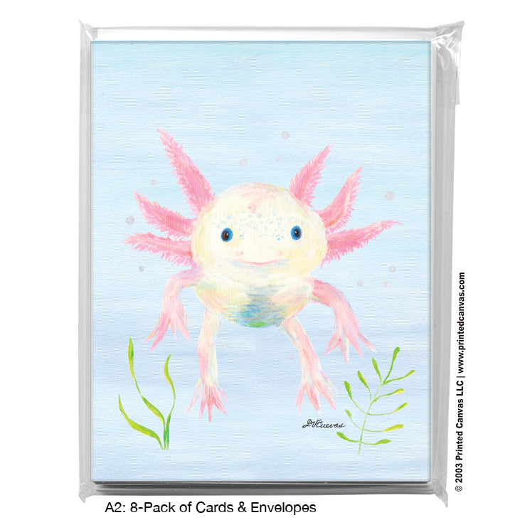 Axolotl, Greeting Card (#7879C)