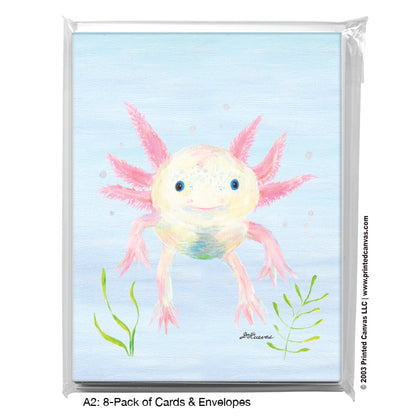 Axolotl, Greeting Card (#7879C)