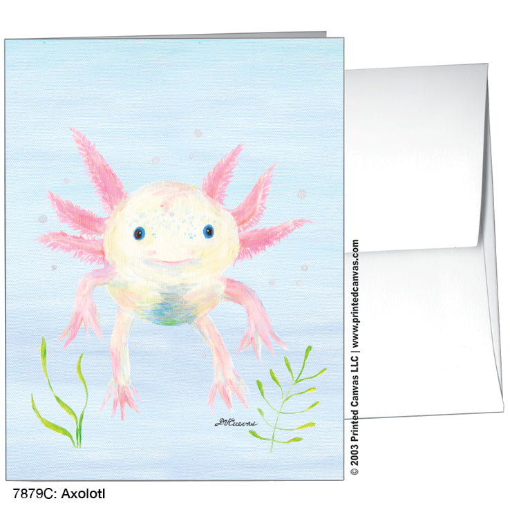 Axolotl, Greeting Card (#7879C)