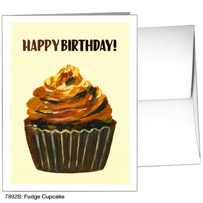 Fudge Cupcake, Greeting Card (7892B)