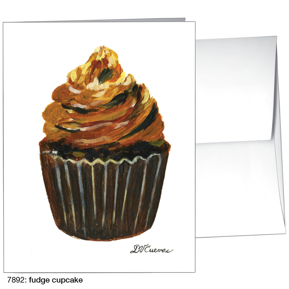Fudge Cupcake, Greeting Card (7892), A2, printedcanvas.com