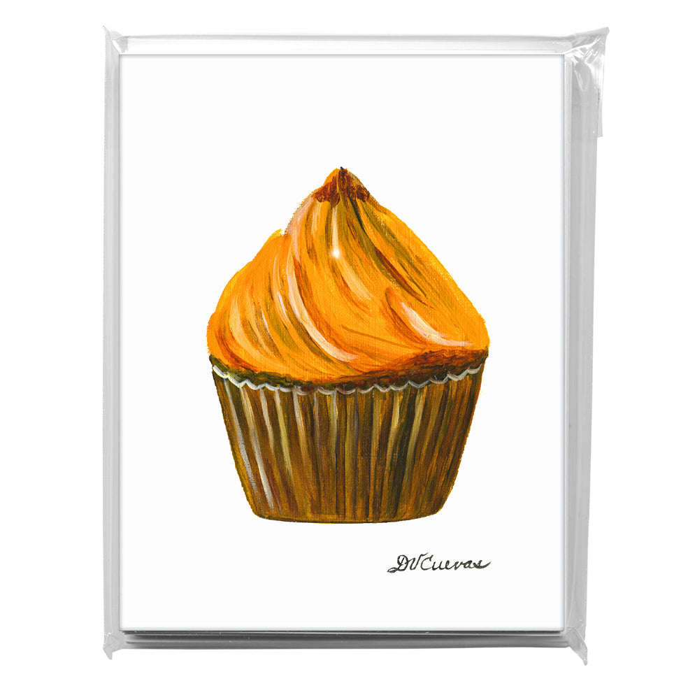 Caramel Toffee Cupcake, Greeting Card (7902), A2 8-Pack, printedcanvas.com