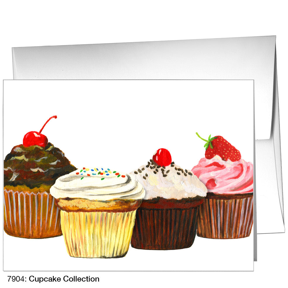 Cupcake Collection, Greeting Card (7904)