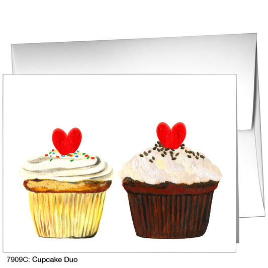 Cupcake Duo, Greeting Card (7909C)