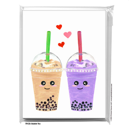 Bubble Tea, Greeting Card (#7912D)