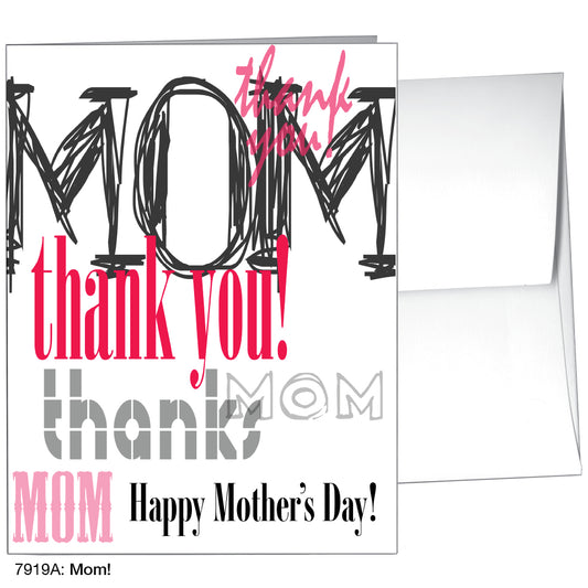 Mom!, Greeting Card (7919A)