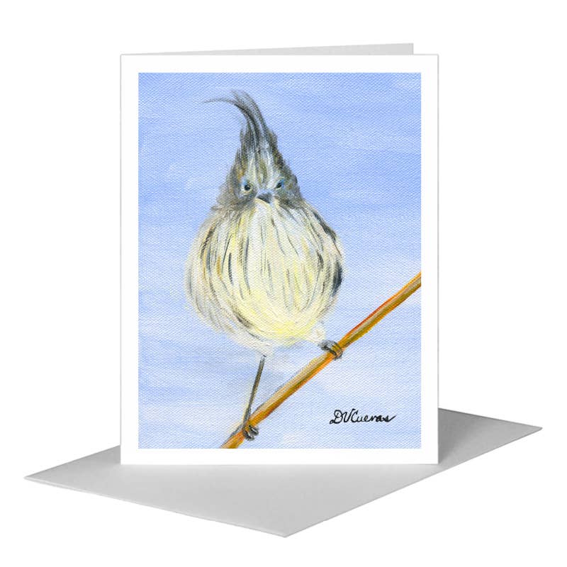 Feather Mohawk, Greeting Card (#8317E), A2 Card Front, www.printedcanvas.com