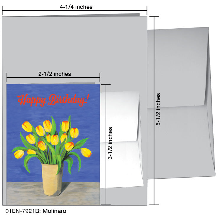 Molinaro, Greeting Card (#7921B), Enclosure Card, www.printedcanvas.com