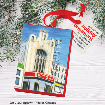 Uptown Theater, Chicago, Ornament (OR-7922), Front, printedcanvas.com