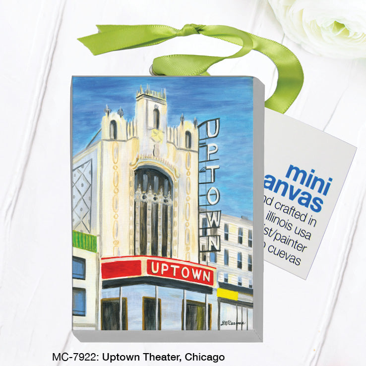 Uptown Theater, Chicago, Mini Canvas (MC-7922), Front, printedcanvas.com