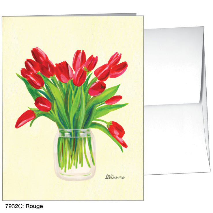 Rouge, Greeting Card (7932C), A2 Card, www.printedcanvas.com