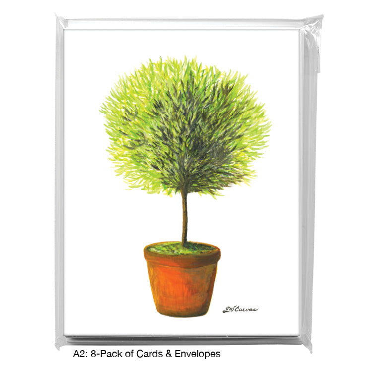 Rosemary, Greeting Card (7925A), A2 Card 8-Pack, www.printedcanvas.com