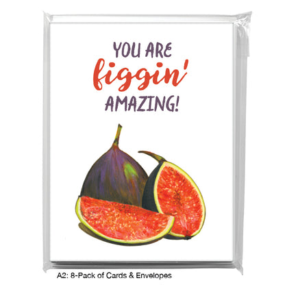 Sliced Fig, Greeting Card (7926C)