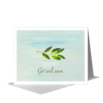 Sage, Greeting Card (#7927DS), A2 Card Front, www.printedcanvas.com