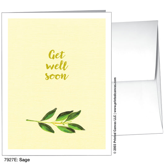 Sage, Greeting Card (#7927E)