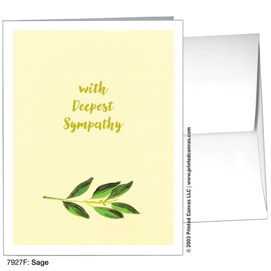 Sage, Greeting Card (#7927F)