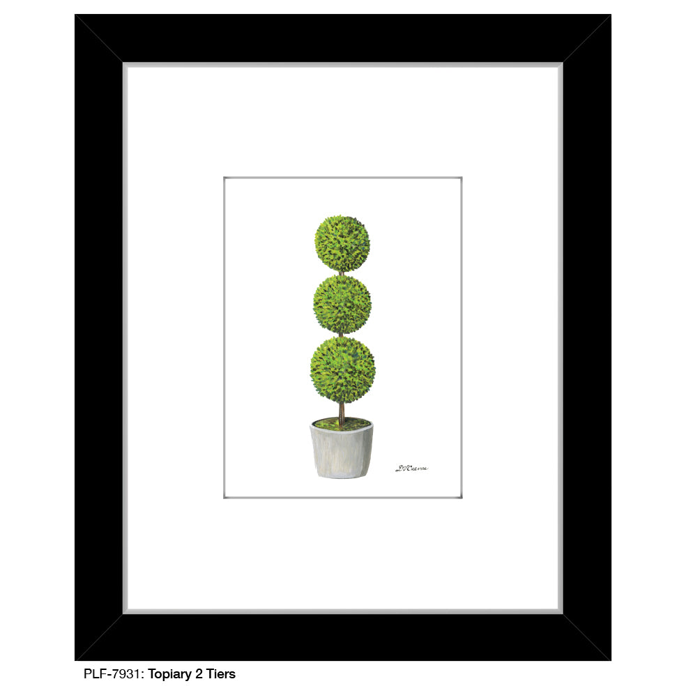 Topiary 2 Tiers, Print (#7931)