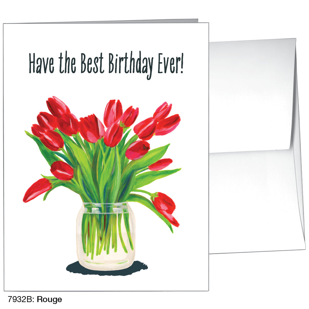 Rouge, Greeting Card (7932B), A2, printedcanvas.com