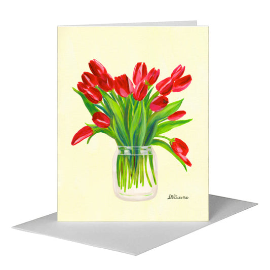 Rouge, Greeting Card (#7932C) A2 Card Front, www.printedcanvas.com