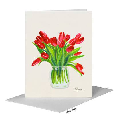 Rouge, Greeting Card (#7932C), A2 Card Front, www.printedcanvas.com
