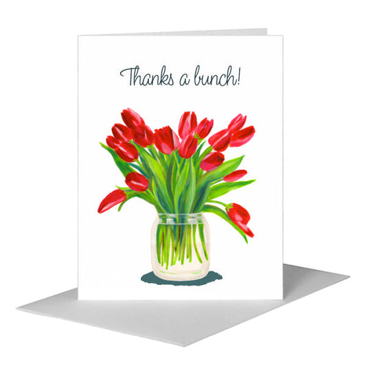 Rouge, Greeting Card (#7932E) A2 Card Front, www.printedcanvas.com