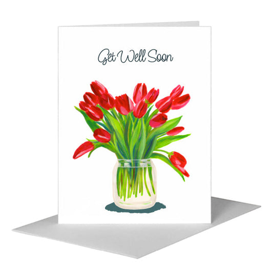 Rouge, Greeting Card (#7932F) A2 Card Front, www.printedcanvas.com