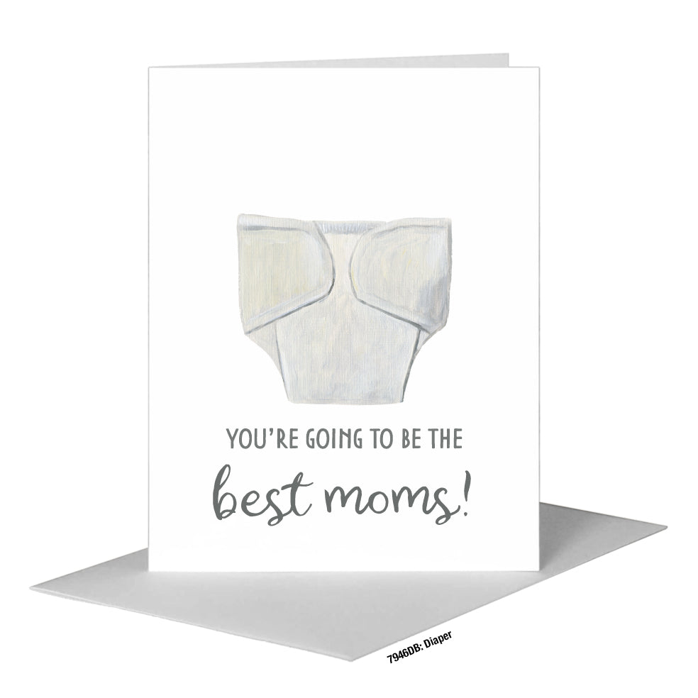 Diaper, Greeting Card (#7946DB)