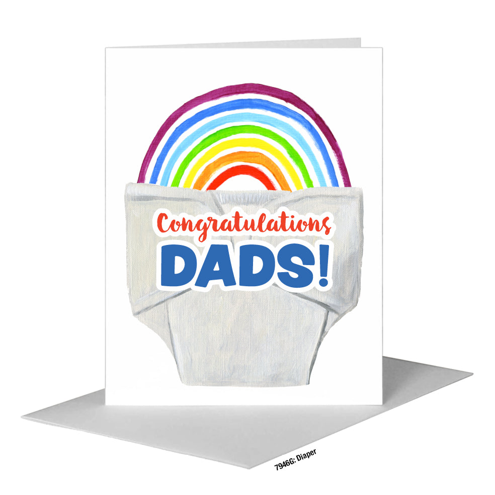 Diaper, Greeting Card (#7946G)