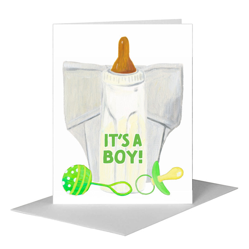 Diaper, Greeting Card (#7946P) A2 Card Front, www.printedcanvas.com