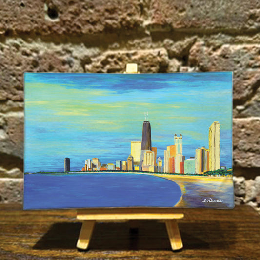 Lake Shore Curve, Chicago, Mini Artwork (MA-7949A)