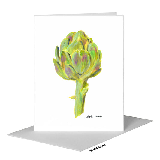Artichoke, Greeting Card (#7964A)