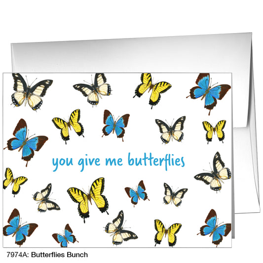 Butterflies Bunch, Greeting Card (7974A)