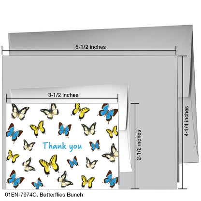 Butterflies Bunch, Greeting Card (7974C)