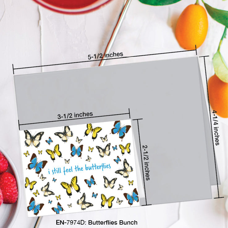 Butterflies Bunch, Greeting Card (#7974D)
