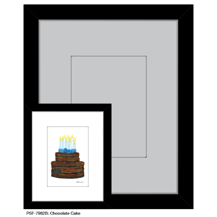 Chocolate Cake, Print (#7982B)