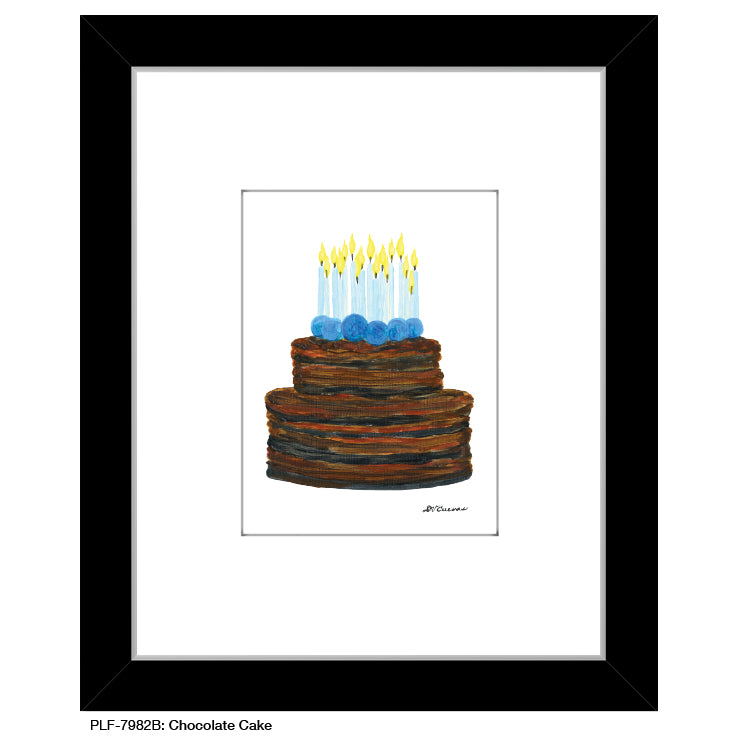 Chocolate Cake, Print (#7982B)