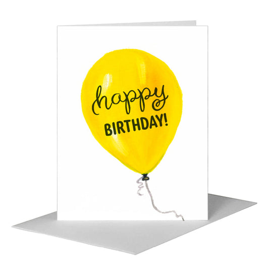 Balloons, Greeting Card (#7983N) A2 Card Front, www.printedcanvas.com
