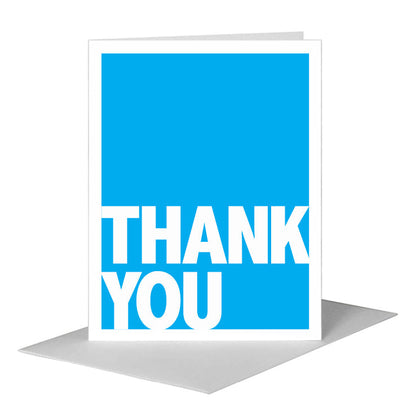 Cyan, Greeting Card (#7986AA) A2 Card Front, www.printedcanvas.com