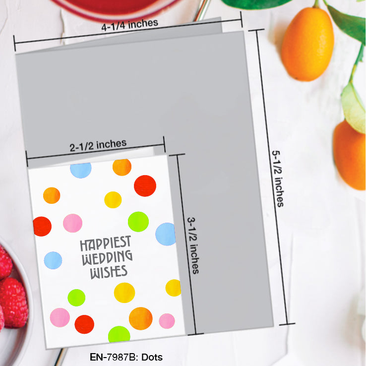 Dots, Greeting Card (#7987B)