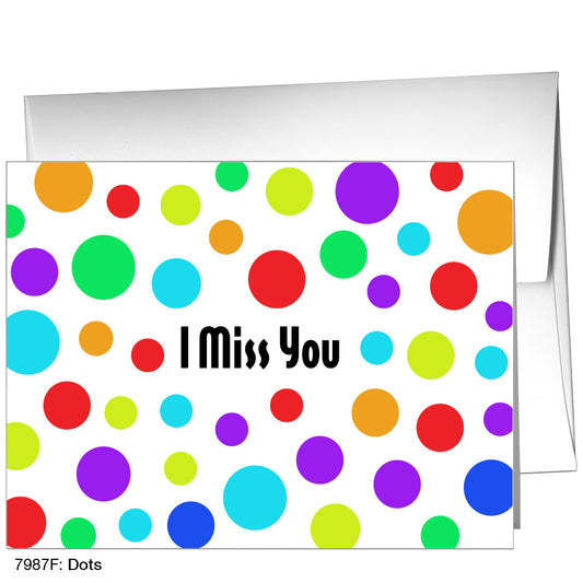 Dots, Greeting Card (7987F)