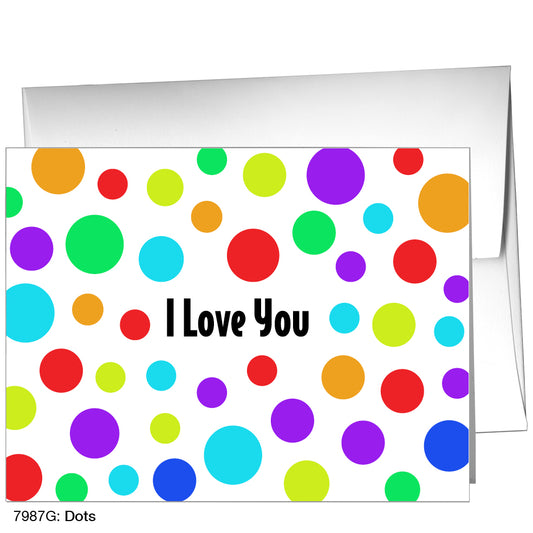 Dots, Greeting Card (7987G)