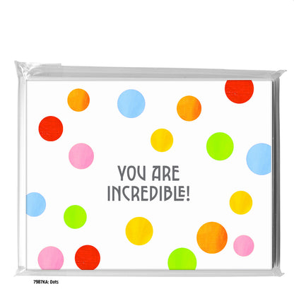 Dots, Greeting Card (#7987KA)