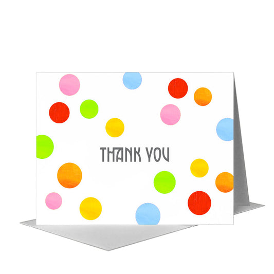 Dots, Greeting Card (#7987Q) A2 Card Front, www.printedcanvas.com