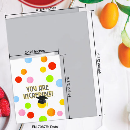 Dots, Greeting Card (#7987R)