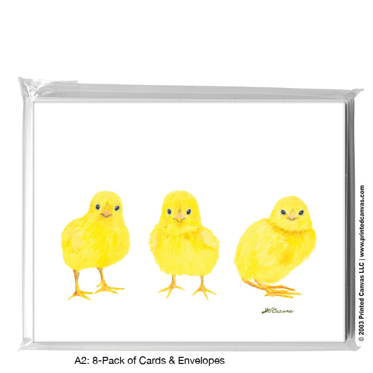 Chicks, Greeting Card (#7990A)