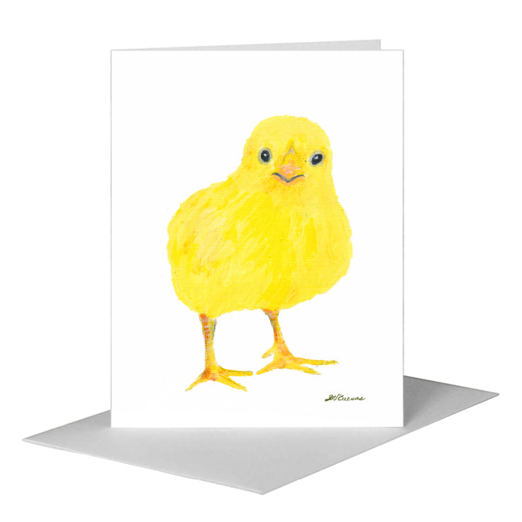 Chicks, Greeting Card (#7990B) A2 Card Front, www.printedcanvas.com